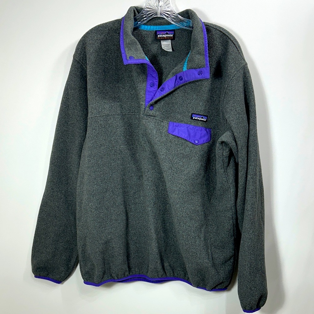Patagonia Gray and Purple Women's Jacket